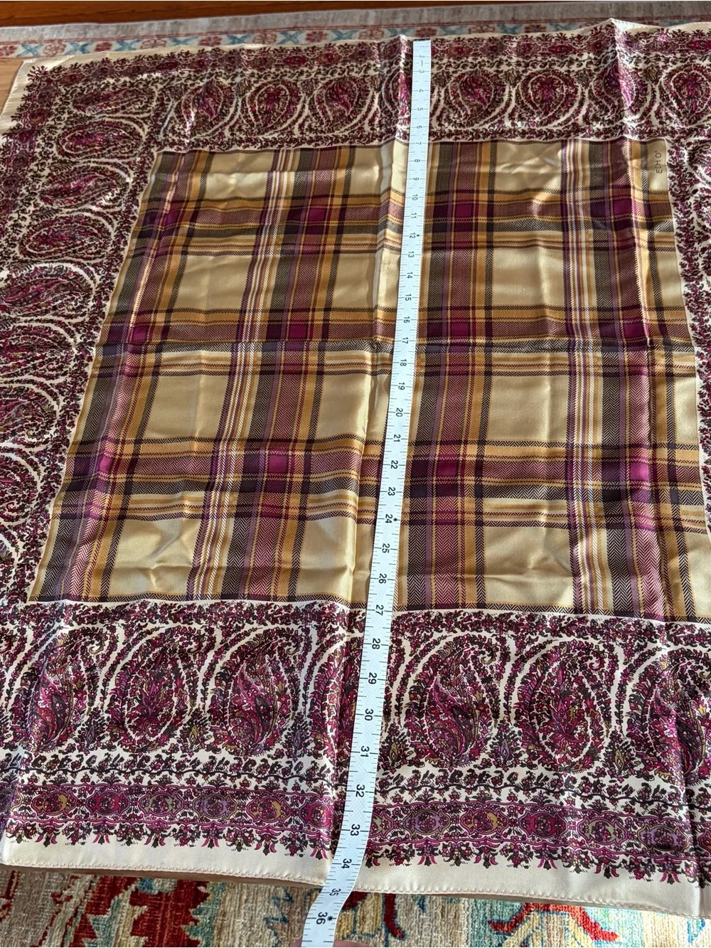 NWOT Echo silk scarf